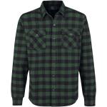 Camicie verdi taglie comode per Uomo Vintage Industries 