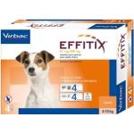 Virbac Effitix Spot-On Cani : 4 pipette per taglia piccola (4-10 kg)