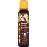 Abbronzanti 150 ml spray naturali all'olio di Argan texture olio SPF 15 