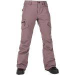 Pantaloni rosa XS Gore Tex sostenibili da snowboard per Donna 