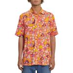 Volcom Egle Zvirblyte Short Sleeve Shirt Arancione M Uomo