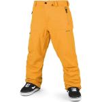 Pantaloni scontati gialli L di nylon Gore Tex traspiranti da sci per Uomo Volcom 