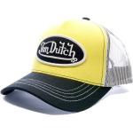 Cappelli trucker scontati gialli in mesh per Uomo Von Dutch 
