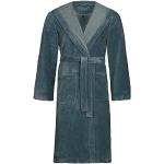 Vossen 162363-751 Unisex Lynn Cadet Blue Cotton Dressing Gown Robe Large