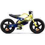 VR46 Kid Motorbike-X Bici elettrica, Ruote 16", Autonomia 8 Km, Motore 150W, Batteria 125Wh, con Sospensione, per bambini