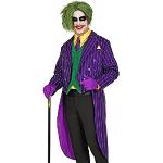 Widmann Widmann-48223 48223 – Costume da Clown, Frack, Joker, Male, Horror, Festa a Tema, Halloween, Multicolore