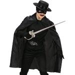 Costumi in poliestere da diavolo per bambini Widmann Zorro 