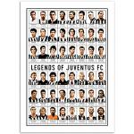 Poster multicolore finitura opaca Juventus 