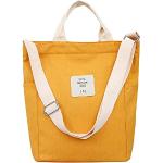 Shopping bags eleganti gialle per Donna 