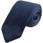 Cravatte casual blu scuro in maglia per Uomo 