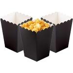 Macchine nere di carta per popcorn 