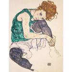 Wee Blue Coo Egon Schiele Seated Woman Legs Drawn
