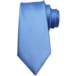 Cravatte tinta unita azzurre impermeabili per Uomo 