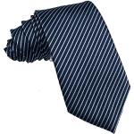 Cravatte tinta unita blu impermeabili per Uomo 