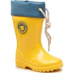 Stivali scontati gialli numero 30 di gomma da pioggia per bambini Mayoral 