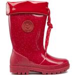 Stivali scontati rossi numero 34 di gomma da pioggia per bambini Mayoral 