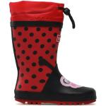 Stivali scontati rossi numero 31 di gomma da pioggia per bambini Regatta 