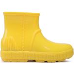 Stivali scontati gialli numero 31 di gomma da pioggia per bambini UGG 