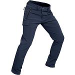 Pantaloni blu navy L antivento impermeabili da equitazione per Uomo 