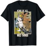 Where the Wild Things Are King Of All Wild Things Poster Maglietta