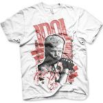 White Billy Idol Rebel Yell 1983 Tee T-Shirt Mens Unisex
