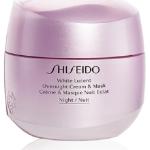 Maschere viso notte 75 ml scontate naturali per per tutti i tipi di pelle illuminanti per Donna Shiseido 
