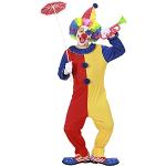 Costumi multicolore in poliestere da clown per bambini Widmann 