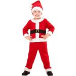Costumi natalizi rossi per bambini Widmann 