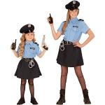 Costumi scontati blu scuro da poliziotto per bambina Widmann di Amazon.it 