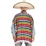 Costumi multicolore Taglia unica da lavare a mano per l'estate da messicano per Uomo Widmann 