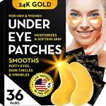 Cosmetici anti occhiaie con oro per contorno occhi 