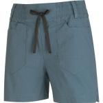 Pantaloni blu chiaro L di tela sostenibili per l'estate da arrampicata per Donna Wild Country 