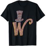 Willy Wonka W Logo Hat Maglietta