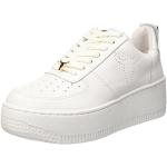 Windsor Smith Racerr, Sneaker a Collo Alto Donna, Bianco (Leather White), 36 EU