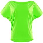 WINSHAPE Damen Super Leichtes Functional Dance-Top Dt101 T-Shirt, Verde Fluo, XL Donna
