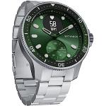Smartwatches verdi di vetro zaffiro per Donna con monitoraggio del sonno resistenza all'acqua 10 Bar Withings 