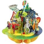 SANTORO Pirouette, Biglietto D'Auguri Pop-Up 3D - Mago Di Oz | Regali Di Compleanno Per Lei, Lui, Figlia, Figlio