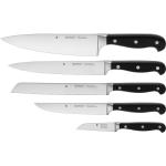 Set di coltelli neri in acciaio da cucina WMF Spitzenklasse 