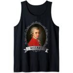 Wolfgang Amadeus Mozart - Maglietta Ritratto Canot
