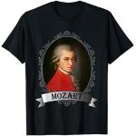 Wolfgang Amadeus Mozart - Maglietta Ritratto Magli
