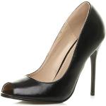 Womens Ladies High Heel Peep Toe Court Smart Party Work Shoes Pumps Size 4 37