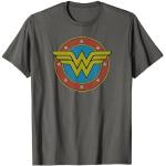 Wonder Woman Vintage Emblem Maglietta