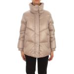 Woolrich Aliquippa Puffer Jacket piumino in nylon lucido da donna light taupe
