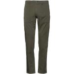 Pantaloni & Pantaloncini verde militare di cotone tinta unita per Uomo Woolrich 