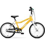 Bici gialle 16 pollici con rotelle per bambini Woom 