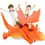 WOW STUFF Zog and the Flying Doctors Story Time Set , Collectable Articulated Character Action Figures , Official Toys and Gifts from The Julia Donaldson and Axel Scheffler Books and Films