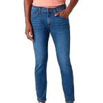 Jeans vita 29 blu di cotone a vita bassa per Uomo Wrangler Bryson 