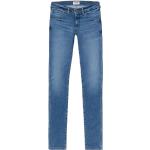 Jeans skinny scontati blu in denim lavabili in lavatrice per Uomo Wrangler Bryson 
