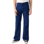 Jeans elasticizzati scontati casual blu scuro di cotone per Uomo Wrangler 