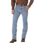 Jeans slim vita 30 indaco di cotone per Uomo Wrangler 